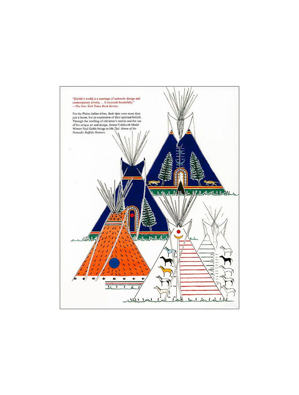 Tipi Home of the Nomadic Buffalo Hunters