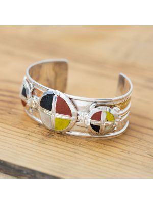 New product! Standard straight fashion bracelet with traditional Lakota color's