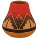 Squash Vase - Small - Lakota Fire
