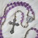 Amethyst Bead Rosary