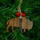 Ironwood Buffalo Ornament
