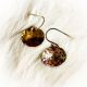 Earring Copper Disc Sm