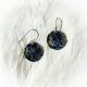 Earrings Med Silver Gong