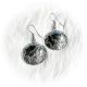 Earrings SS Stamped Eagle