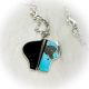 Pendant Bear Inlaid
