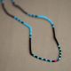 Black and Blue Necklace