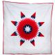 Red, White, & Blue Star Quilt