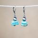 Navajo Pearls & Turquoise Earrings