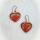 Stone Heart Earrings