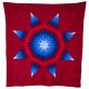 Red & Blue Star Quilt