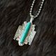 Mountain Design Turquoise Necklace