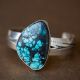 Blue Turquoise Cuff