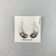 Earring Feather SS Curved