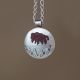 Standing Buffalo Necklace