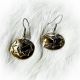 Earring Raven Gold