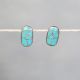 Turquoise Rounded Earrings