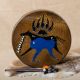 Painted Horse-Buffalo-Bear Paw Drum