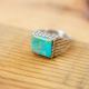 Inlay Turquoise Ring