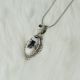 White Buffalo Turquoise Oval Necklace