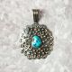 Dotted Turquoise Pendant