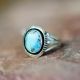 SS Turquoise  Stone Ring