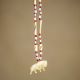 Beaded Buffalo Bone Necklace