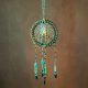 Dream Catcher 3-D Turq-Gold