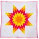 Yellow & Pink Baby Star Quilt