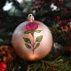 Painted Ornament - Pink Ball