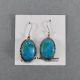 Earring - Turquoise Oval