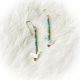 Earrings Rare Tyrone Turquoise