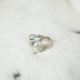 Sterling Silver Feather Wrap Ring
