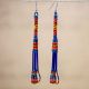 Earrings Beaded Loops Denium