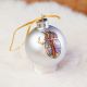 Silver Ornament Colorful Bear Claw