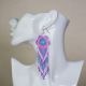 Beaded Dream Catcher Earrings in Pinks, Blues, and White