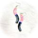 Earrings Quill Wave Pink
