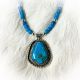 Necklace Turquoise & Silver