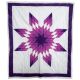 Star Quilt of Purples