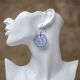 Earrings Sm DC Light Blue