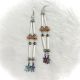 Earrings Beads w Turtles 2 Tie