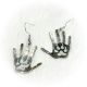 Earrings MMIW Hands SS MOP