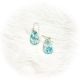 Earrings Nevada Turquoise Slab