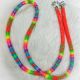 Pastel Beads Peyote Stitch Necklace