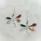 Earrings Dragonfly Four Direct