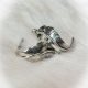 Twisted Feather Sterling Silver Earrings