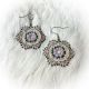 Dream Catcher Beaded Grey/Whit