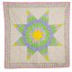 Star Quilt Baby Pink Butterfly
