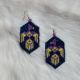 Beaded Thunderbird Earrings