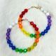 Earrings Hoop Rainbow Colors