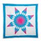 Star Quilt Baby Bl&Pk Balloons